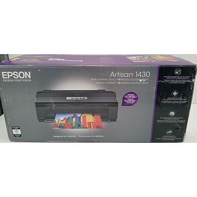 Epson Artisan 1430 Colour Printer - New