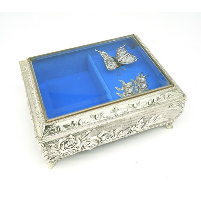 Decorative Butterfly Jewellery Box