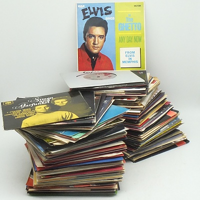 Large Selection of Records Vinyl, 7", 45 RPM
