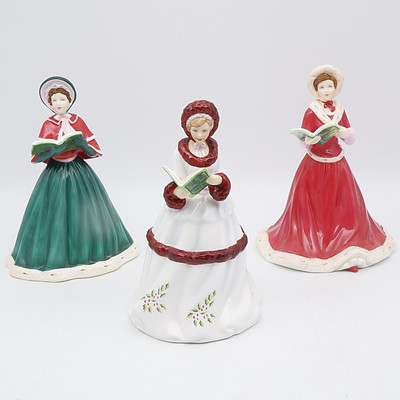 Royal Doulton The Twelve Days of Christmas First, Second and Third Day of Christmas