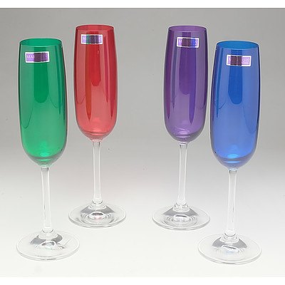 Four Marquis by Waterford Champagne Flutes
