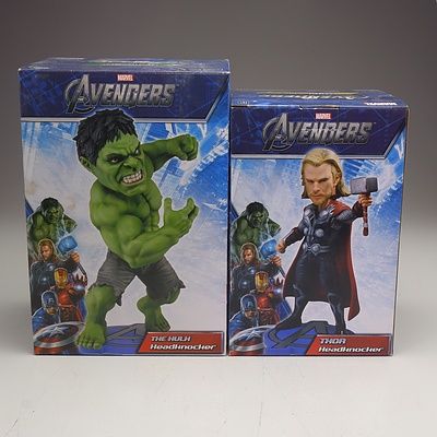 Two Marvel Avengers Head Knocker, Including Thor and Hulk