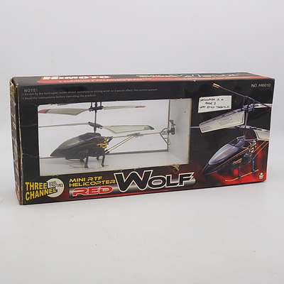 Himoto Mini  RTF Red Wolf Helicopter