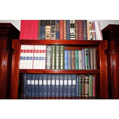 Three Shelves of Folio Society Books