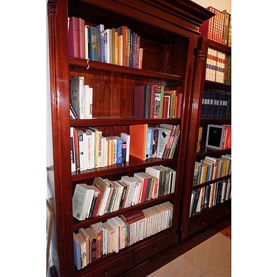 Balance of Books In The Two Bookcases In The Hallway