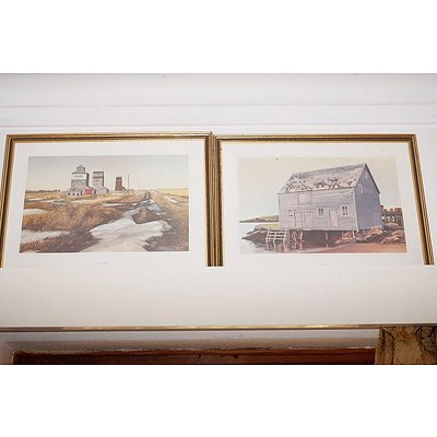Set of Ten Framed Canadian Prints