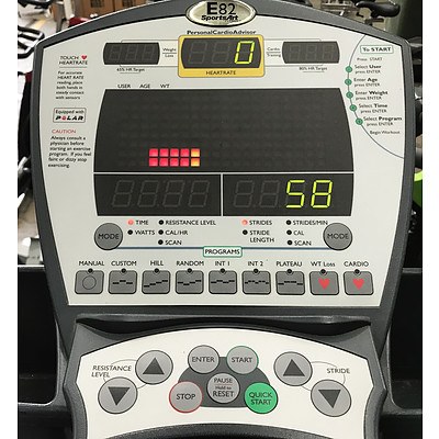 SportsArt Fitness E82 Rear Drive Elliptical Trainer - RRP Over $6,400