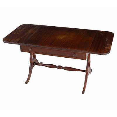 Vintage Regency Style Dropside Style Sofa Table Imported from South Africa, Mid 20th Century