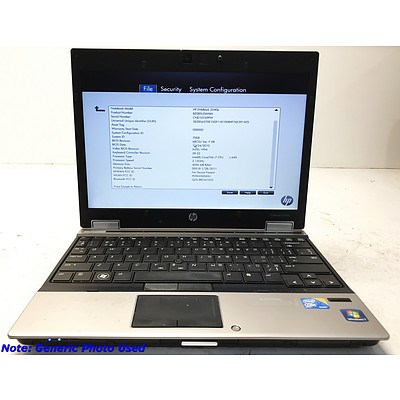 Hp Elitebook 2540p 12.1 Inch Widescreen Core i7 -640L Mobile 2.133GHz Laptop
