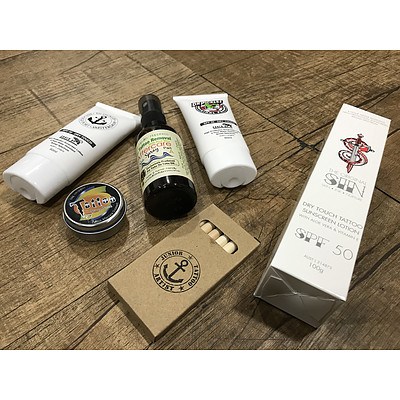 Tattoo Bodycare Products - RRP Over $2,000 - Brand New