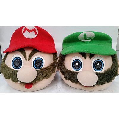 Super Mario and Luigi Novelty Mascot Costumes