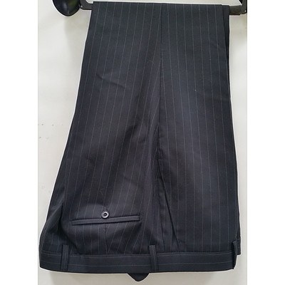 Roman Daniels Men's Pinstripe Suit Size 112NR - New
