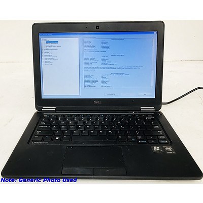 Dell Latitude E7250 13.3 Inch Widescreen Core i5 -5200U Mobile 2.2GHz Laptop