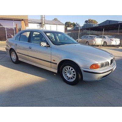 11 1998 Bmw 528i 4d Sedan Silver Lot Allbids