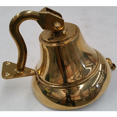 Solid Brass Wall Mount Bell