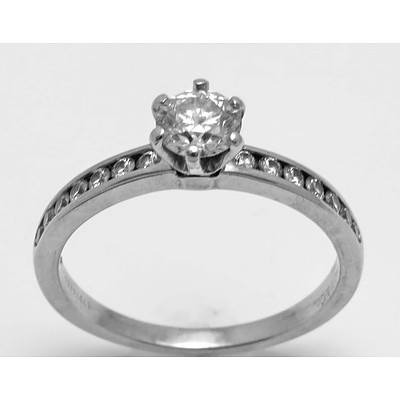 Tiffany Diamond Ring - PLATINUM