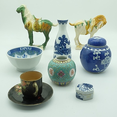 Group of Contemporary Asian Ceramics