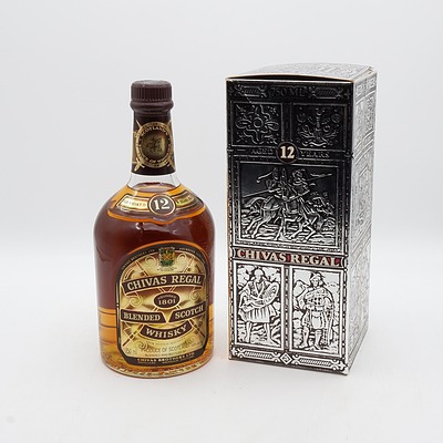 Chivas Regal 12 Year Old Blended Scotch Whisky 750mL