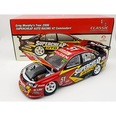 Classic Carlectables 2006 Holden VZ Commodore Supercheap Auto Racing 1:18 Scale Model Car