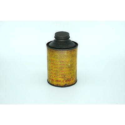 Shell Shock Absorber No1 Oil Tin Circa 1939