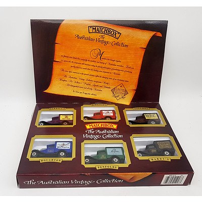 Matchbox "The Australian Vintage Collection" Six Vehicle Box Set