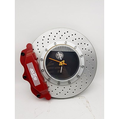 AUTOart HSV Brake Disc & Caliper Style Wall Clock