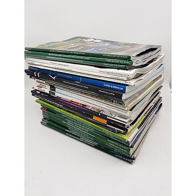 Jaguar Magazines & Book - Modern & Classic - Lot of 19