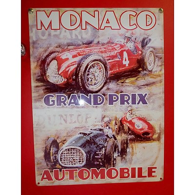 Group of Automotive and Advertising Posters