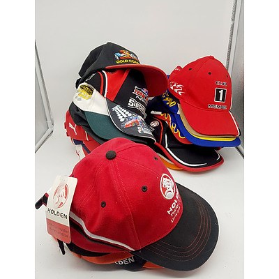 Australian Motorsport Hats - Lot of 20