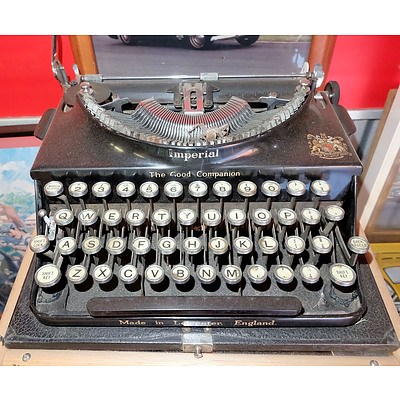 English Imperial Typewriter