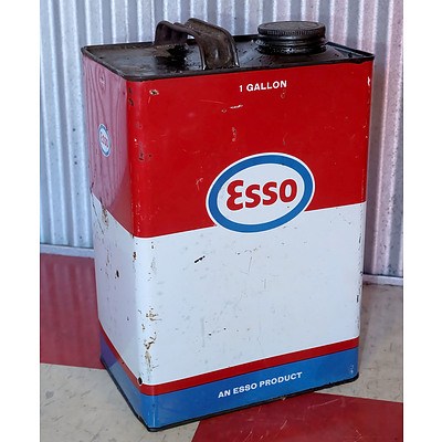 Vintage Soesso 1 Gallon Oil Drum