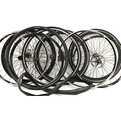 Front & Rear Road Bike Rims - Lot of 8