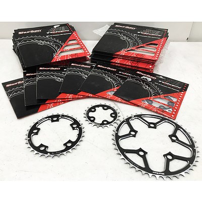 Shuriken Chainblades 7075 T6 Precision CNC Chainrings - Brand New - RRP Over $350