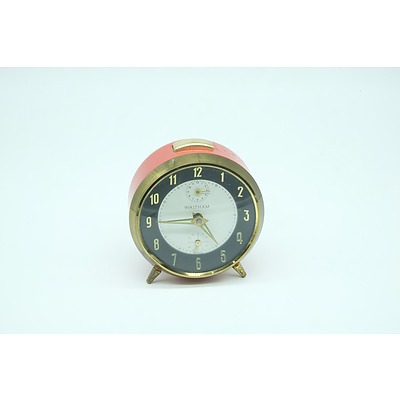 Vintage Waltham Alarm Clock