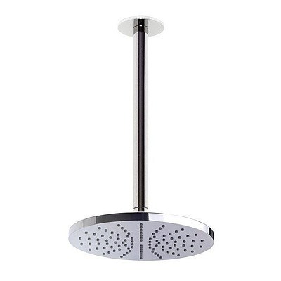 Vivid Rose Round 230mm with Ceiling Shower Arm 300mm
