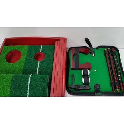 Portable Golf Putting Practise Kit