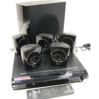 LG 5.1 DVD Home Cinema System