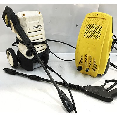 Karcher Pressure Cleaners - Lot of 2