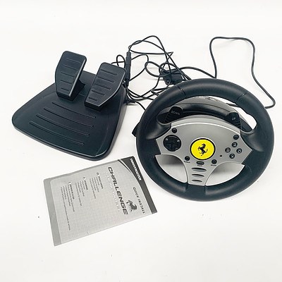 Thrust Master PlayStation Racing Wheel