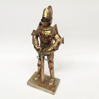 Handcrafted Tin Designed Knight