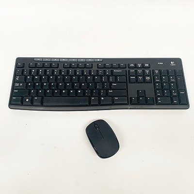 Logitech Wireless Keyboard and Wireless Optical Mouse