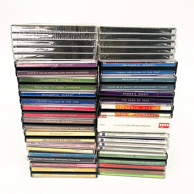 Bulk Lot of CD's Including Readers Digest and Dancing Discs