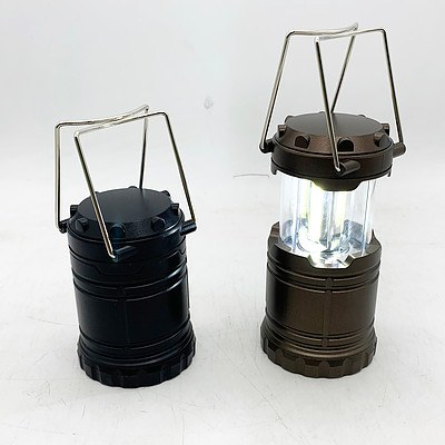Pair of Everlight LED Camping Lanterns