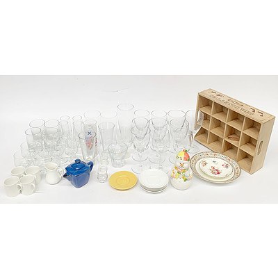 Various Sets of Glasses and Wine Glasses