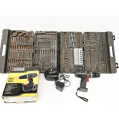 XCreed Cordless Drill and Drill Bit Set Case