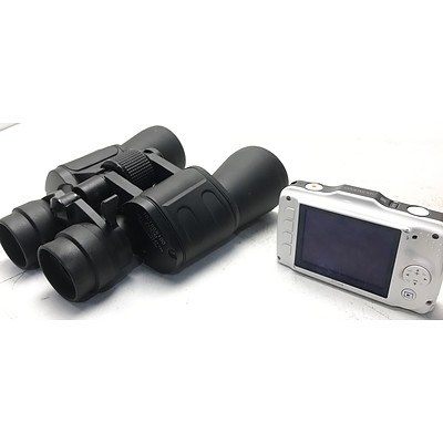10-180x100 Binoculars & Nikon Coolpix 531 Digital Camera
