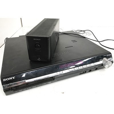 Sony DAV-DZ870W S-Master Digital Amplifier DVD Home Theatre System & TA-SA100WR Surround Amplifier