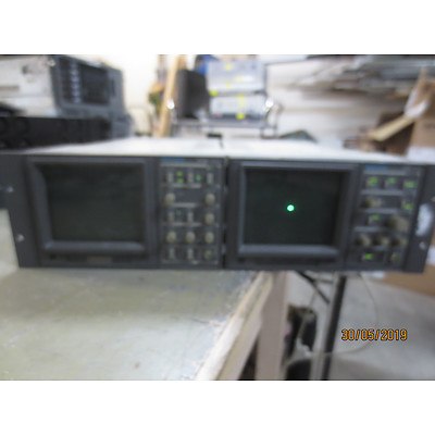 Tektronix 1711B Waveform Monitor and Tektronix 1721 Vector scope