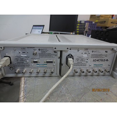 Tektronix 1711B Waveform Monitor and Tektronix 1721 Vector scope