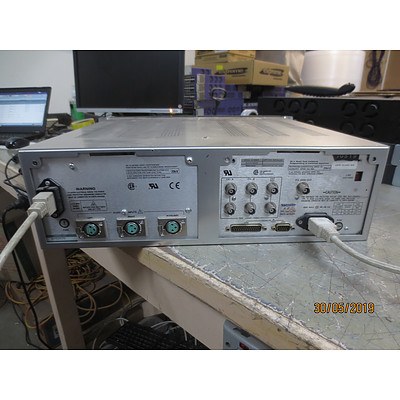 Tektronix 1751 Waveform Monitor and Tektronix 760A Stereo Audio Monitor